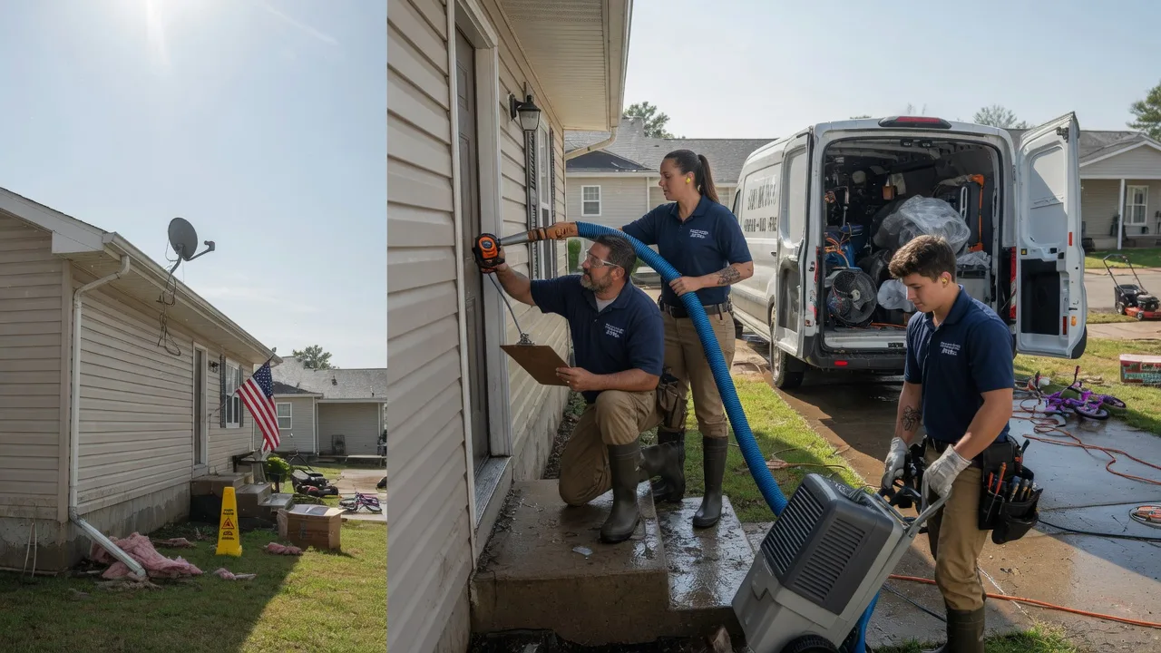 Ceiling Water Damage Restoration in Shelly, MN near me